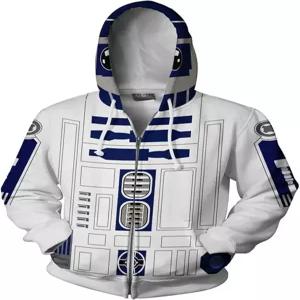 Buxomigrl 성인 SW 코스프레 후디 재킷 할로윈 코스튬 스웨트셔츠 3D 프린팅 남성 여성