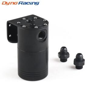 범용 알루미늄 레이싱 오일 캐치 탱크 캔 라운드 캔 저수지 터보 AN10 어댑터 BX101838