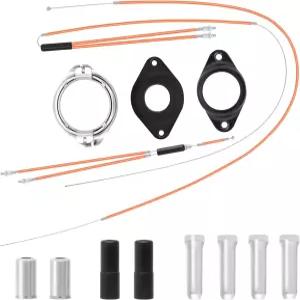 BMX 바이크 자이로 브레이크 케이블 키트 - 스피너 로터 대부분의 시스템 및 20인치 프로페셔널 오렌지를