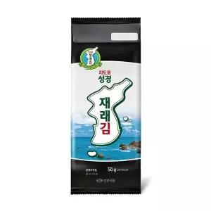 [보리보리/베스트쇼핑]지도표 성경김 재래 조각김 대 50g 20개, 한박스
