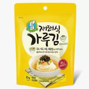 [보리보리/베스트쇼핑]지도표 성경김 맛지도 김가루 400g 8개, 한박스
