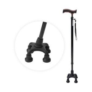 플렉시블 4발 지팡이 CM204F 병원 장 보행보조 요양원