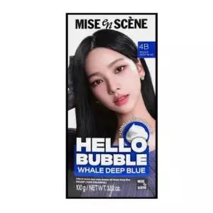 미쟝센 뉴 헬로버블 4B 웨일딥블루블랙