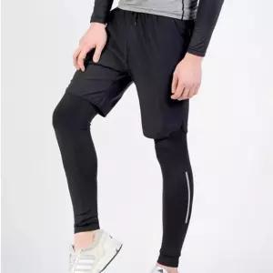 남자 반바지 레깅스 세트 래쉬가드 팬츠 레깅스 블랙 kyo8+5BtC