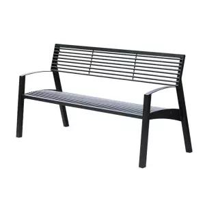 철제 야외벤치 야외의자 공원 평벤치 카페 대기의자