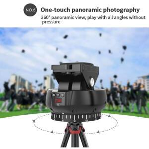 Desiontal 브랜드 YT-1200 회전 파노라마 원격 제어 팬 틸트 삼각대 용)