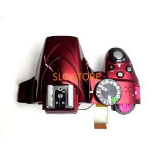 니콘 D3300 디지털 카메라 수리 부품용 새 상단 커버 쉘 케이스 (플래시 및 기능 포함)