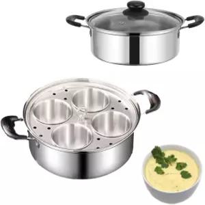 달걀 밀렵꾼 팬 스테인리스 스틸 4컵 밀렵 제조기 논스틱 주방용