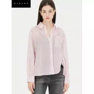 ZARA 모달 혼방 리브드 봄버 재킷 - 초콜렛 {WLM}