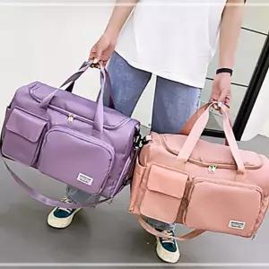 배드민턴 조기축구 가방 테니스 헬스장 운동 작업 퍼플 XWFEB7C5