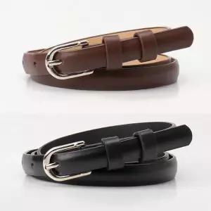 [셀러허브]심플 여성 얇은허리띠 정장벨트 1+1 (S27272743)