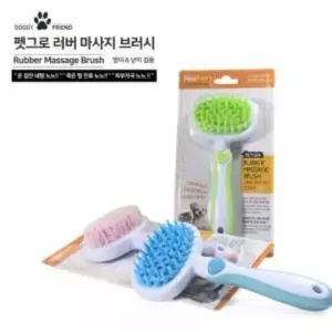 펫그로 러버 맛사지브러쉬(색상임의배송)