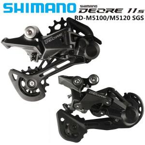 Shimano DEORE M5100 MTB 산악 자전거 SHADOW 11 속도 M7000 부품 용 뒷 변속기