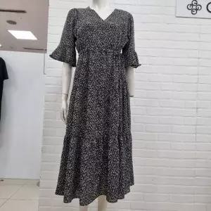 [하프클럽/] DP01 브이넥쉬폰원피스 CWOP2030