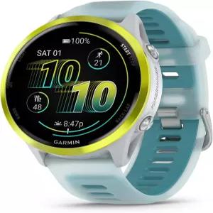 Garmin 포러너 570 47mm 어드밴스드 GPS 러닝 및 트라이애슬론 스마트워치 AMOLED 디스플레이 훈련