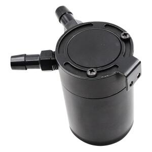 범용 컴팩트 배플 알루미늄 오일 캐치 탱크 키트 2 포트 에어 분리기