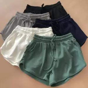 [신상오픈런]여성용 편안한 홈웨어 찰랑핏 돌핀 스타일 반바지 (40855372)