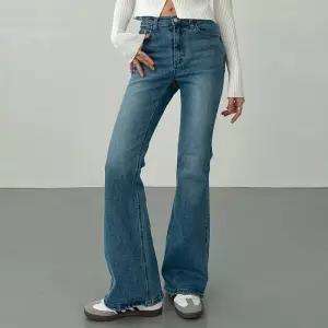 [신상오픈런]하이웨이스트 부츠컷데님 슬림핏 스판 키큰녀 롱팬츠 (30434171)