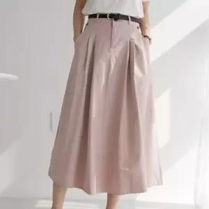 [신상오픈런]봄면치마 에이라인 허리밴딩 벨티드 플리츠스커트 (30434150)