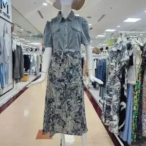 [하프클럽/] DP01 청볼레로 원피스 CWOD2012