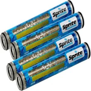 스프라이트 샤워기 HHC-4 핸드헬드 클로르곤 샤워 필터 교체 카트리지 4팩