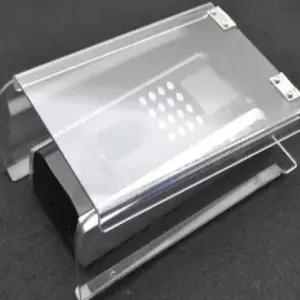 인터폰가리개 커버 빗물차단 레인커버 전원주택 박스 P4 투명