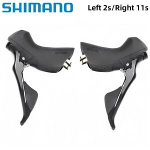 Shimano 105 R7000 시프터 11 속도 도로 자전거 2s 왼쪽 OR 오른쪽 시프트 경주 사이클링 듀얼 컨트롤 레버