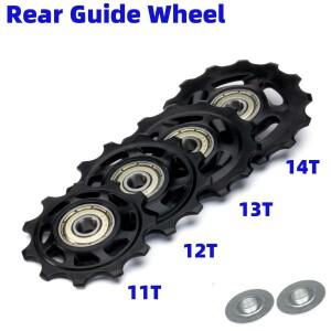 자전거 뒷 변속기 풀리 휠 가이드 11T 12T 13T 14T 베어링 MTB 도로 자키 롤러 Sram Shimano 수리