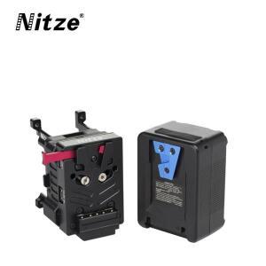 범용 카메라 비디오 케이지NITZE 배터리 플레이트, DSLR 카메라 전원 토끼