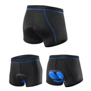 남성용 싸이클 패드 드로즈 자전거 반바지 라이딩 팬츠 엉덩이 보호 쿠션 빕숏