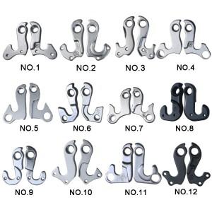 1pc 범용 합금 MTB 도로 자전거 뒷 변속기 걸이 레이싱 사이클링 산악 프레임 기어 테일 후크 어댑터 부품