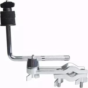 스탠드 홀더 브래킷 타악기 액세서리가 있는 NAGUD 드럼 세트 마운팅 클램프 L-암 로드 크롬 심벌 붐 암