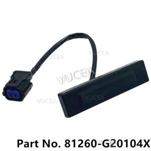 현대 아이오닉 해치백 문짝 트렁크 단추 스위치 테일 게이트 트렁크  OEM 81260G2010