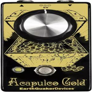 어스퀘이커 장치 아카풀코 골드 V2 파워 앰프 디스토션 기타 이펙트 페달