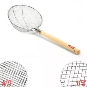 업소 식당용 건지기 건지개 튀김 뜰채 거름망 1p