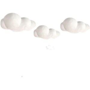 구름 인테리어 장식 인공 모형 소품 천장모빌