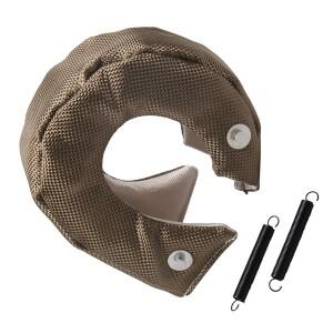 자동차 T3 터보 커버 충전기 보호 절연 랩 열 실드 고온 담요 티타늄 섬유 바이크 오토바이 액세서리