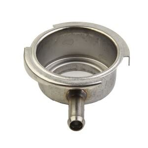 1개 2.20''56mm 외경 강스틸 라디에이터 냉각수 필러 넥 물 흡입구 스테인레스 스틸 58mm 캡