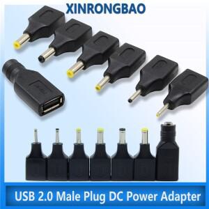 노트북 전원 어댑터 커넥터, 레노버 아수스 충전 플러그용 DC USB 암-범용 수, DC25 * 07/30*11/55*25mm