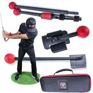 토탈 골프 트레이너 가지 개선 세 키트 케이스에 임팩트 테이크아웃 도구 보조 릴리스 강화 치핑 스윙 게임 쇼트 경로 트레이닝 클럽 번들 풀 지연 피칭 페이스 3.0