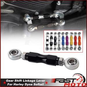 할리 소프테일 다이나 헤리티지 슬림용 변속 레버 링크 중간 제어 조정 가능 바이크 오토바이 브레이크 암