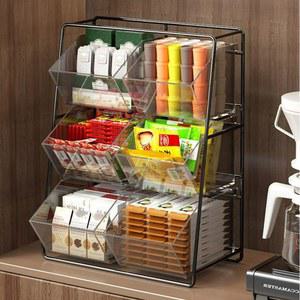 카페 사무실 커피 보관함 진열대 홀더 인테리어 테이블 집드리 일회용 커피캡슐보관함 수납함