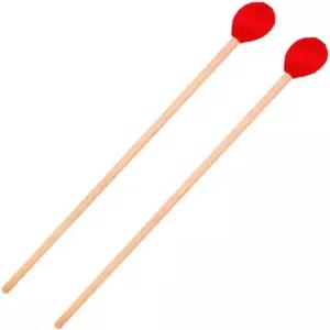 타악기 마림바 연주를 위한 메이플 핸들이 있는 윤넬레즈 미디엄 하드 레드 원사 망치
