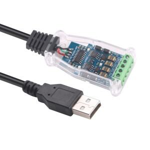 CH340 USB RS485 RS422 직렬 인터페이스 동글 변환기 Modbus 모듈 통신 어댑터