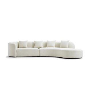 윈드 곡선디자인소파 편안한 제작S55 스타일 원룸 쇼파 카페