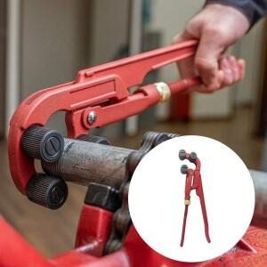 손상된 나사 수리 수동 파이프 절삭기 다목적 미끄럼 방지 확장기 조절 가능한 압력 롤러 슬리브