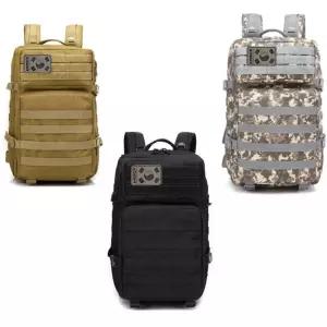 어깨하중분산 땀방지 등산용가방 43L 산악회 여행용가방 배낭수납 재난가방