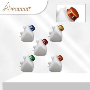 ATV UTV 바이크 오토바이 액세서리 Kawasaki KLX250 용 뚜껑이 냉각수 저장 탱크 1994-2007 라디에이터 물