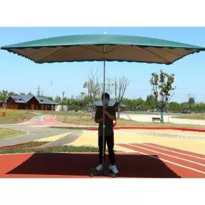 대형 사각 파라솔 업소용 카페 마당 우산 그늘막 캠핑