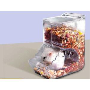 햄스터 반자동 급수기 급식기 먹이 식기 하우스 자동
